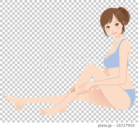女性　脚　美容 18727950