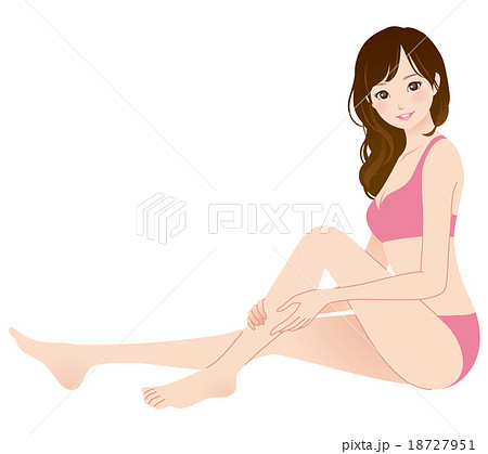 女性　脚　美容 18727951