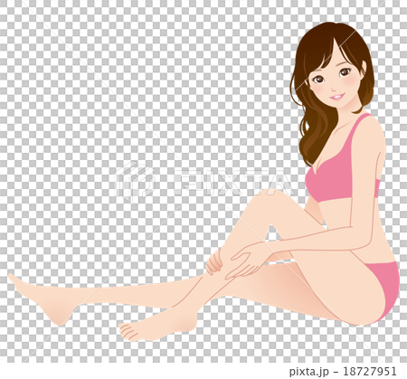 女性　脚　美容 18727951