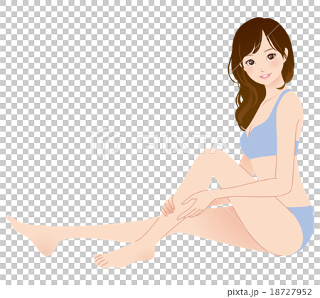 女性　脚　美容 18727952
