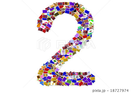 2 figure made like many picture 18727974