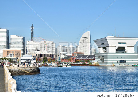 みなとみらい21(山下公園より) みなとみらい21(山下公園より) 18728667
