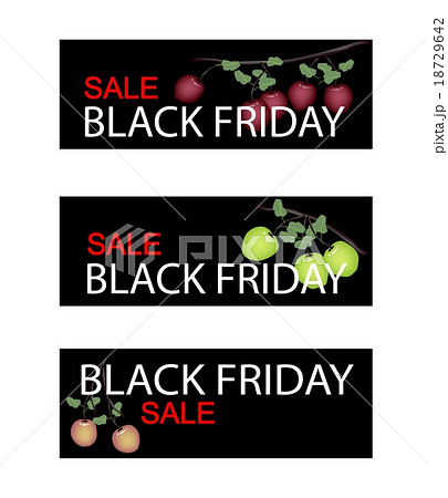 Fresh Apple on Black Friday Sale Banner 18729642