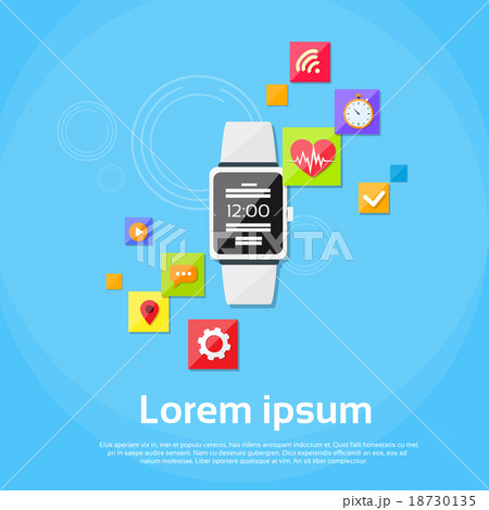 Smart Watch Technology Electronic Device Apps 18730135