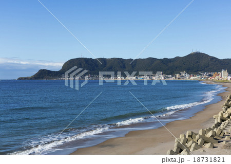 大森浜と函館山 18731821