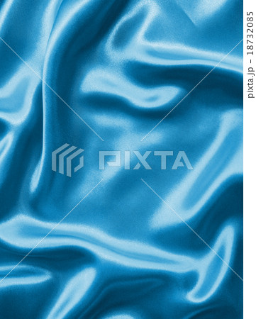 Smooth elegant blue silk or satin as background Smooth elegant blue silk or satin as background 18732085