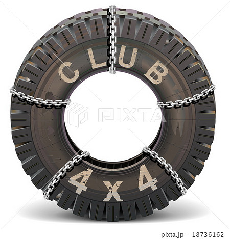 Vector Offroad Vehicle Club Signboard 18736162
