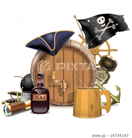 Vector Pirate Bar Concept 18736163