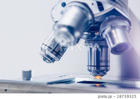 Microscope in Laboratory Microscope in Laboratory 18739325