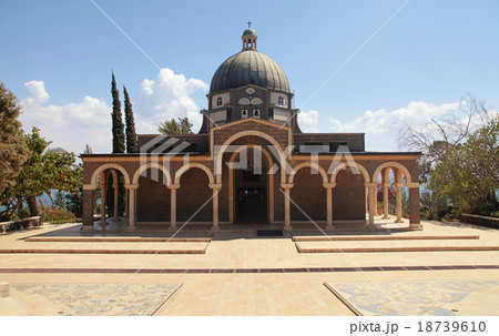 Church on the Mount of Beatitudes, Israel Church on the Mount of Beatitudes, Israel 18739610