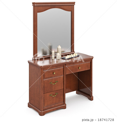 Dresser wooden modern with mirror Dresser wooden modern with mirror 18741728