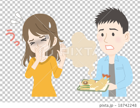つわりに苦しむ女性 18742248