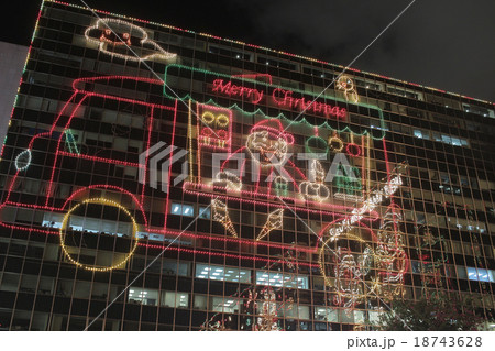 christmas Lighting at hong kong at 2015 18743628