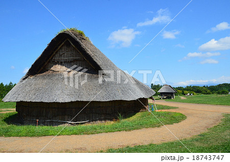 大型竪穴式住居（三内丸山遺跡／青森県青森市大字三内字丸山） 18743747