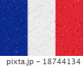 France Flag Mosaic 18744134