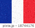 France Flag Mosaic 18744176