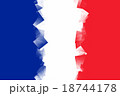 France Flag Cubic 18744178