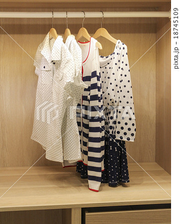 Clothes in the closet 18745109