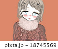 秋冬ファッションの女性 18745569