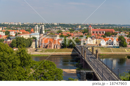 Summer view of Kaunas - Lithuania 18747903
