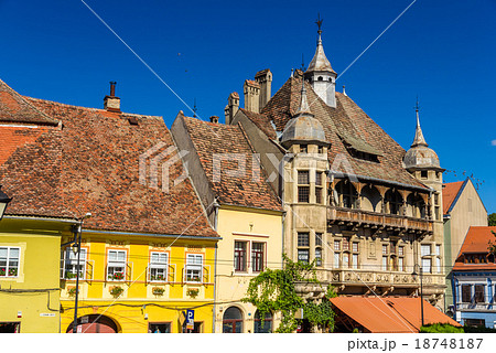 Traditional house in Sighisoara, Romania 18748187