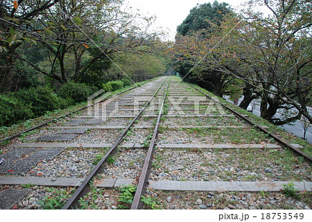 琵琶湖疏水インクラインの廃線（京都市東山区） 18753549