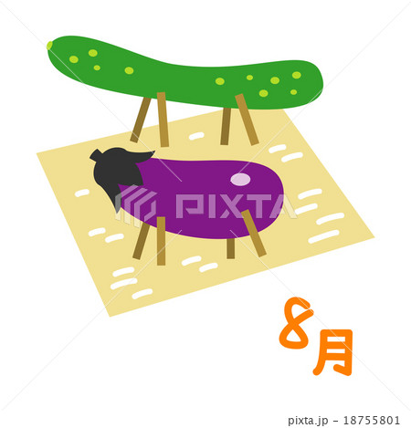8月　お盆  18755801