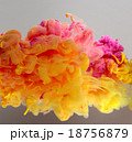 Acrylic colors and ink in water. 18756879