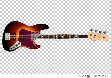 Bass Guitar Stock Illustration