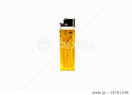 Isolated Yellow Lighter Isolated Yellow Lighter 18761346