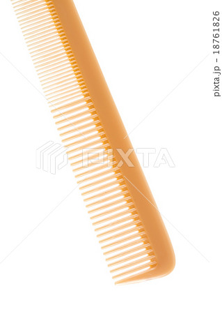 Close up hair comb isolated on white background 18761826