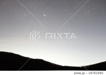 赤城山からの星空 18762995