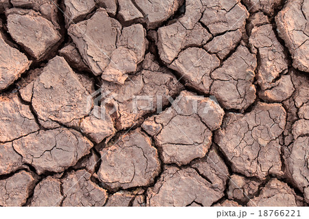 dry soil and gravel. 18766221