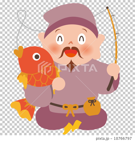 Seven Luck Gods - Ebisu Seven Luck Gods - Ebisu 18766797