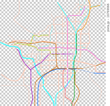 Abbreviated map of Kyoto 18769066