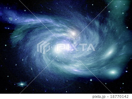 galaxy in a free space 18770142