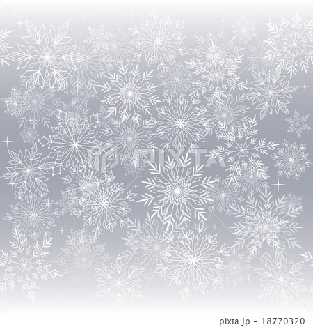 雪の結晶　背景 18770320