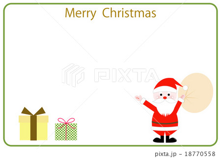 クリスマスカード クリスマスカード 18770558