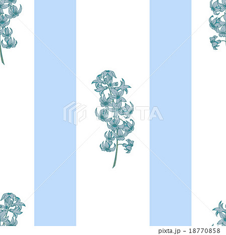 Vector floral pattern 18770858