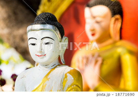 Buddha image at  Ananda Temple Myanmar. 18771690