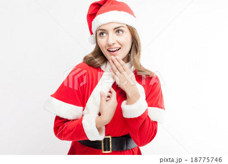 女性サンタ 女性サンタ 18775746