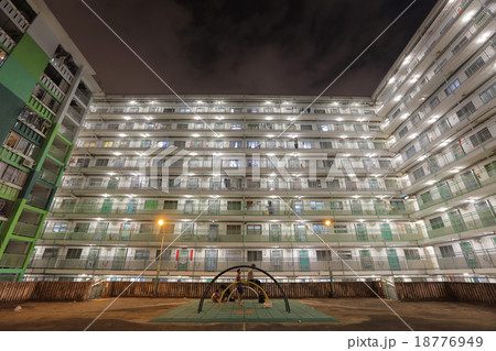 Night view of Nam Shan Estate 18776949