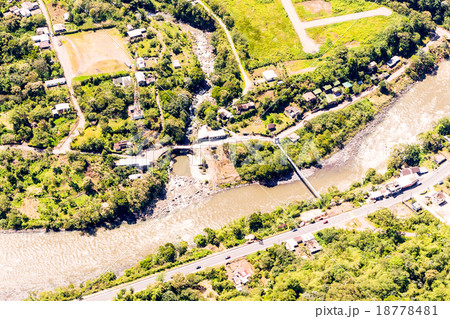 Rio Negro Tungurahua Aerial Shot 18778481