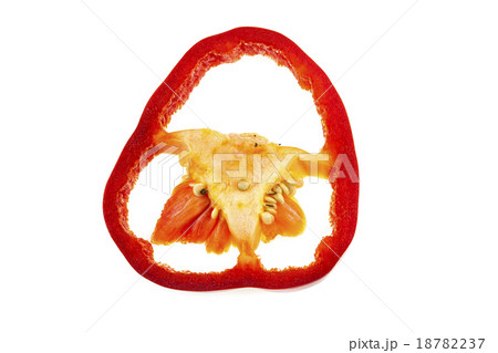Sliced sweet pepper 18782237