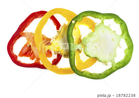 Sliced sweet pepper Sliced sweet pepper 18782238