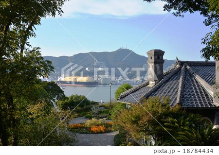 グラバー園から見える稲佐山 18784434