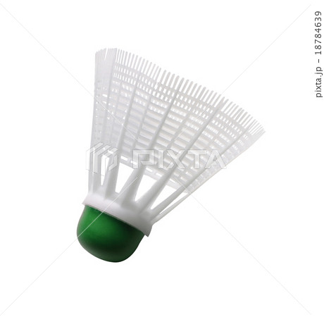 shuttlecock isolated on the white background shuttlecock isolated on the white background 18784639