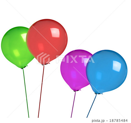 balloons isolated on white balloons isolated on white 18785484