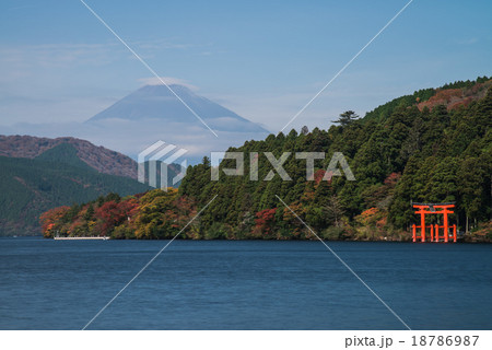 元箱根からの富士山 18786987
