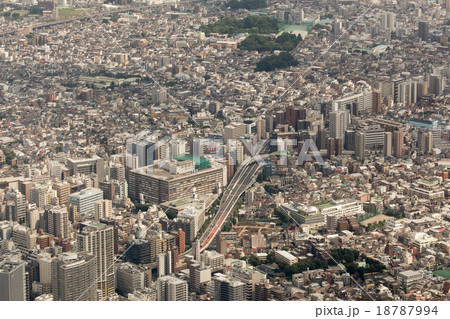 東京の五反田付近を空撮 18787994